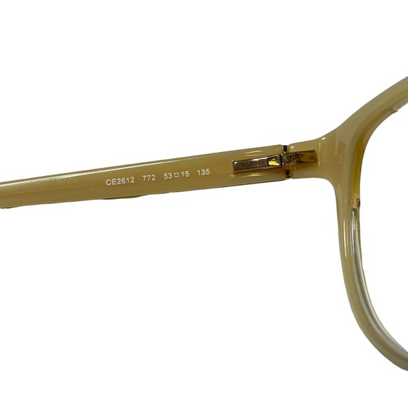 Authentic Chloe CE 2612 772 Yellow Ivory 53mm Eyeglasses Frames Italy - Picture 4 of 6